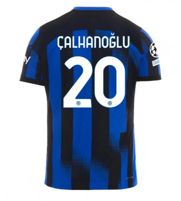 Inter Milan Hakan Calhanoglu #20 Hjemmebanetrøje 2023-24 Kort ærmer